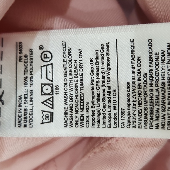 New Banana Republic Tencil Flight Jumpsuit Pink, Women's 0 - Picture 6 of 6